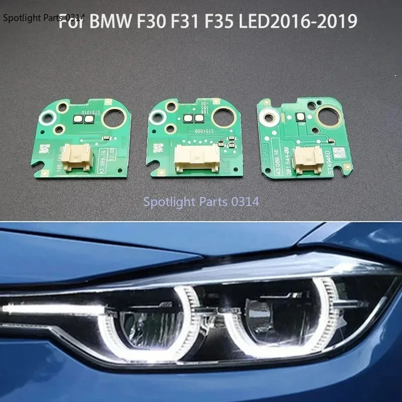 

63117419610 For 16-19 BMW 3 Series F30 F35 LED headlight daytime running light angel eye module headlight DRL chip ballast chip