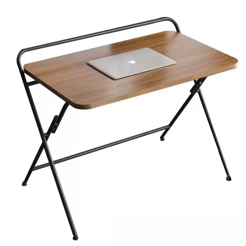 Home Foldable computer desk Student study writing table Simple bedside small table Free installation desk