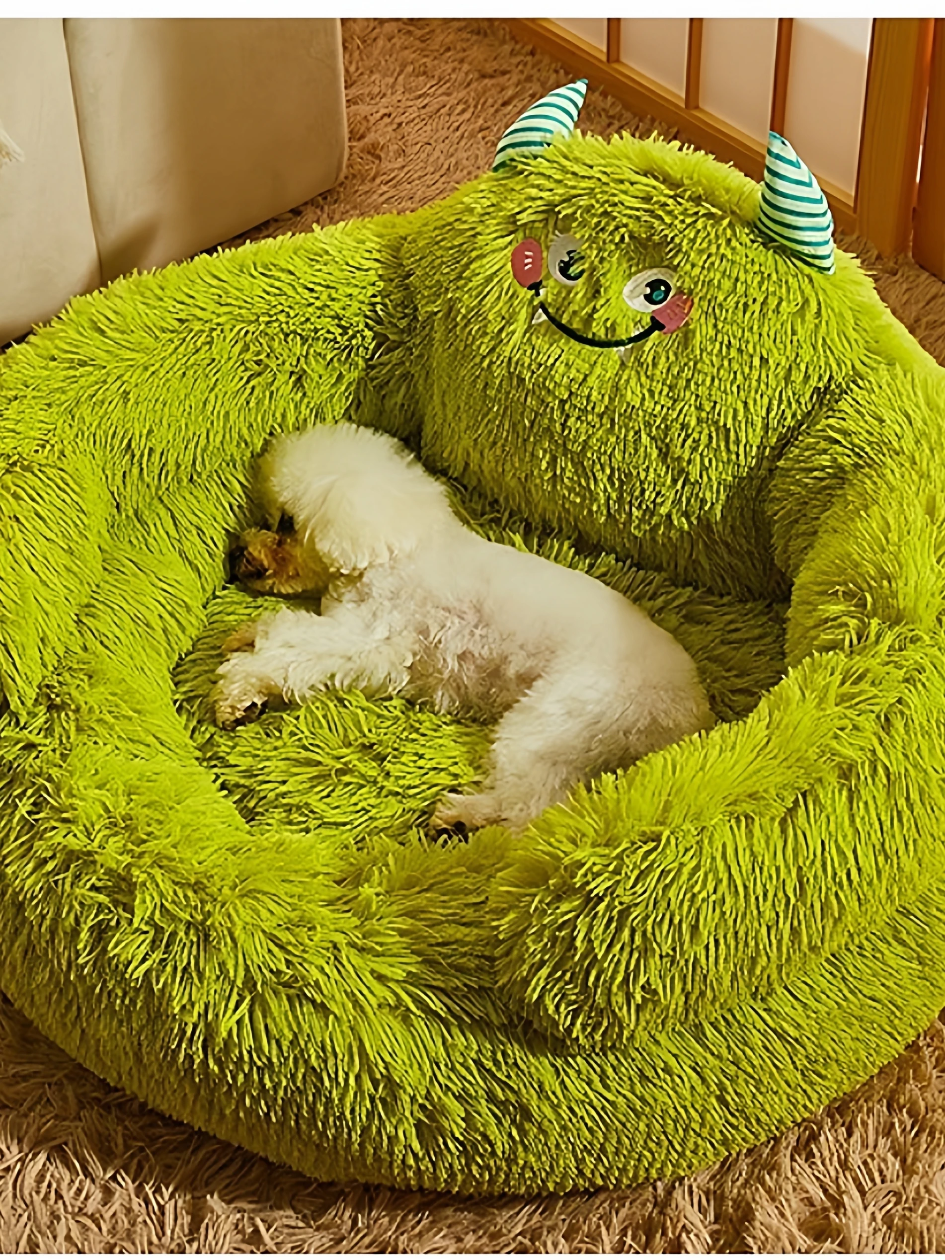 

Морозостойкая лежанка для собак: уютный диван-лежанка для питомцев, теплый и безопасный, для маленьких и средних собак, уютное гнездышко для использования в помещении