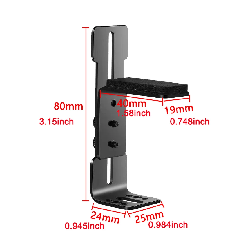 Supporto per scheda grafica Staffa per scheda video regolabile Supporto GPU per custodia per PC desktop ITX/ATX Accessorio per evitare cedimenti