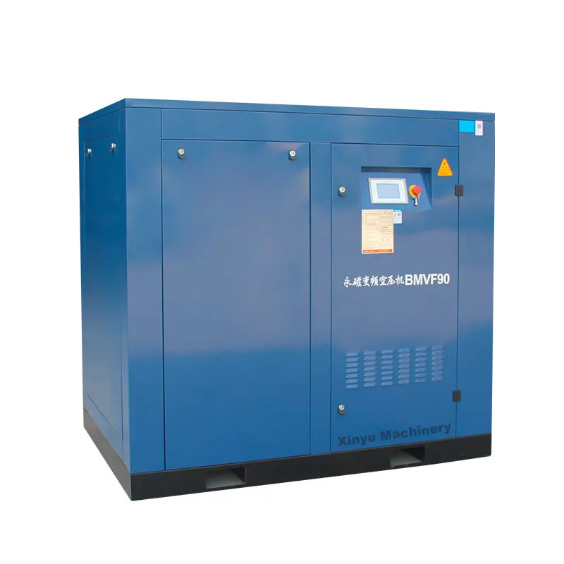 High power BMVF90 industrial compressors Kaishan rotary vsd screw air compressor