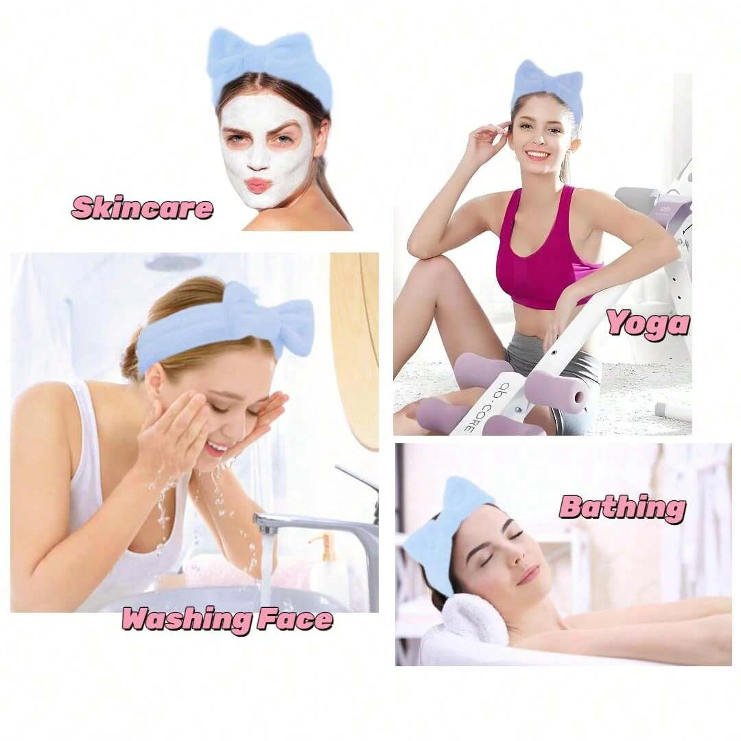 7pcs Home Skincare Set Ice Mask Roller Stainless Steel Gua Sha Board Facial Cleansing Brush Headband Waterproof Toiletry Bag view 5