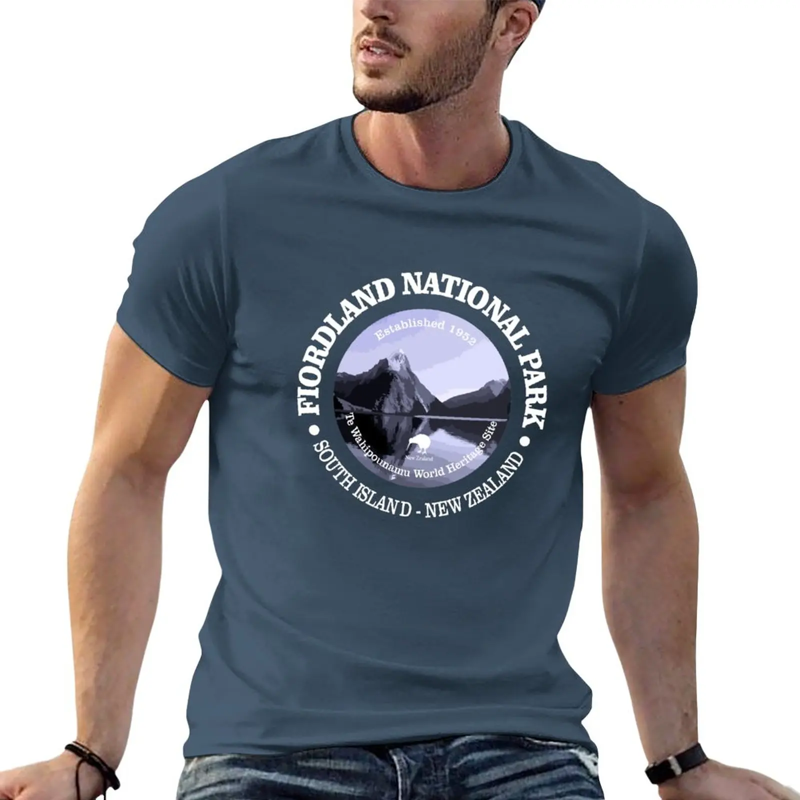 

Fiordland National Park (NP) T-Shirt blacks oversizeds sweat shirts mens graphic t-shirts big and tall