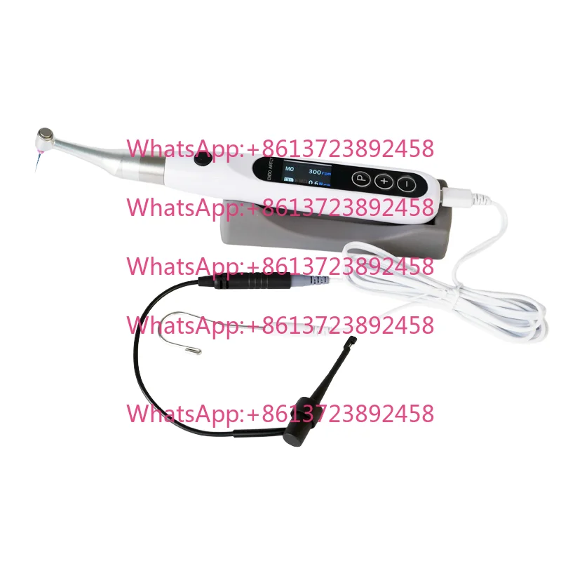 16:1 Standard Contra Angle Handpiece Endo Motor with Apex Locator 2-in-1 Wireless Plastic Material Class II Dental Instrument