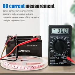 DT-830B Digital Multimeter Handheld Multimeter Voltmeter Electrical Instruments and Meters