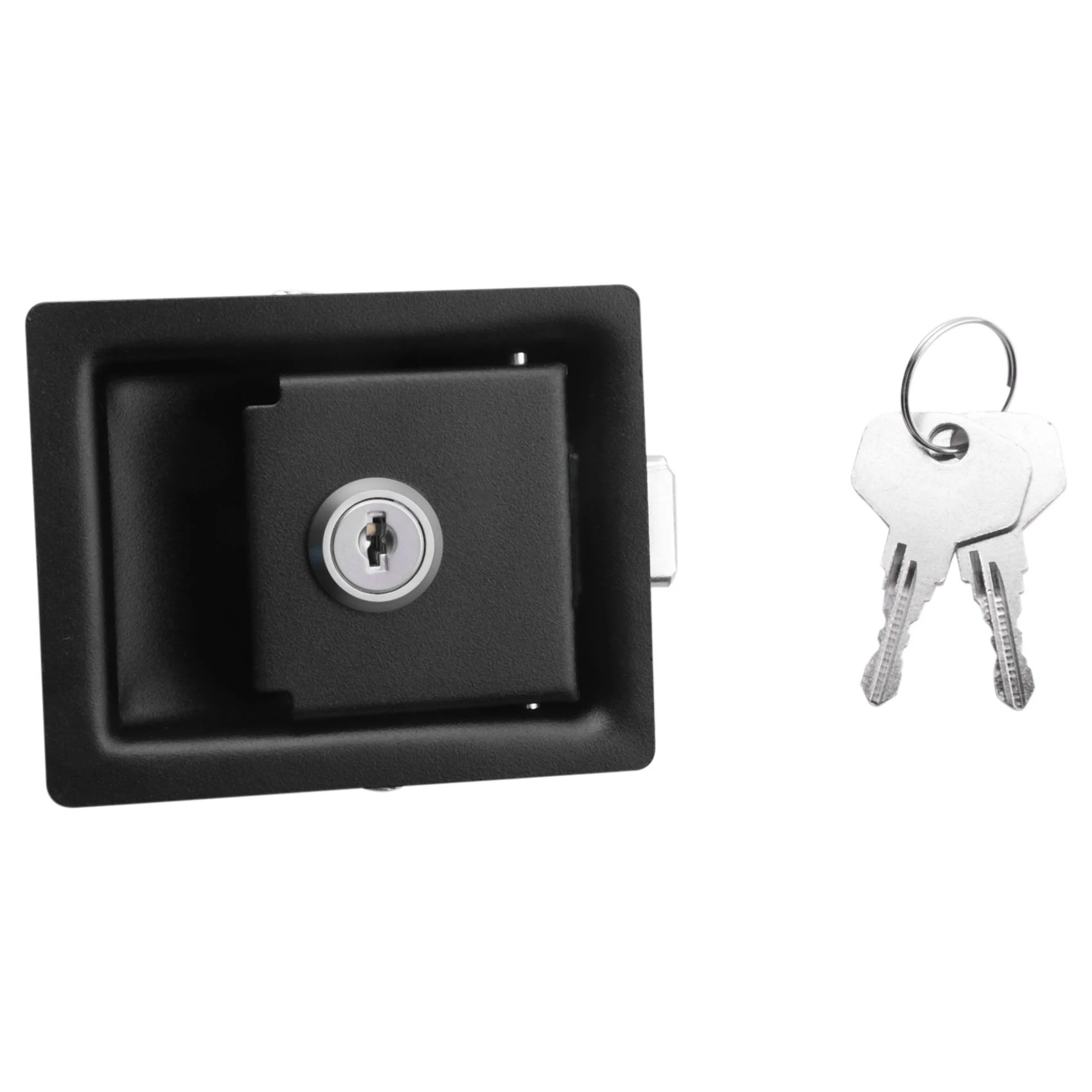 New Rv Car Paddle Entry Door Lock Latch Handle Knob Camper-Trailer Pull Type Panel Door Lock