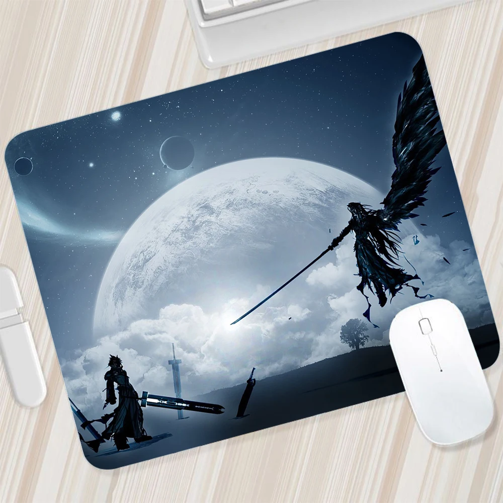 Final Fantasy 7 Small Mouse Pad Gaming Mousepad PC Gamer Mouse Mat XXL Computer Office Pad Keyboard Mat Desk Pad Laptop Mausepad