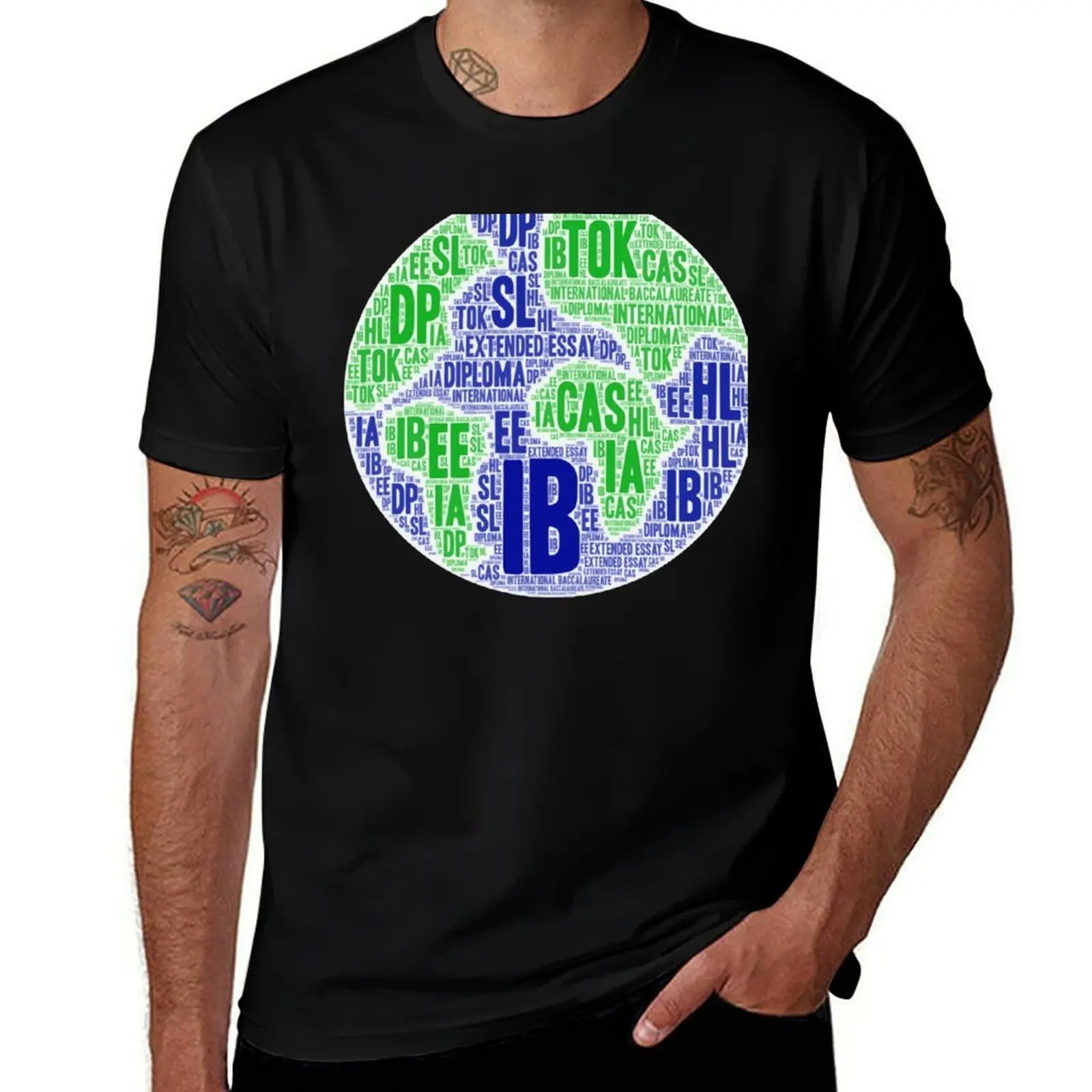 IB DP International Baccalaureate Diploma Program 2 T-Shirt Big and Tall Short Sleeve Tee T-Shirt