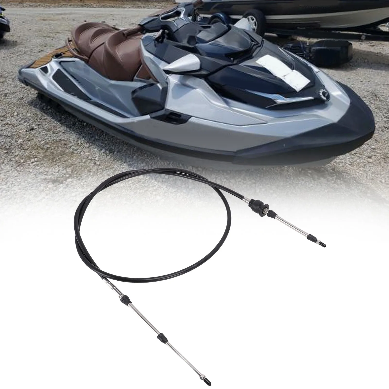 Jet Ski Steering Cable 277001578 Steering Control Cable Line Replacement For Sea-Doo GTX DI RXT GTX 155 RXT 215 RXT X 255