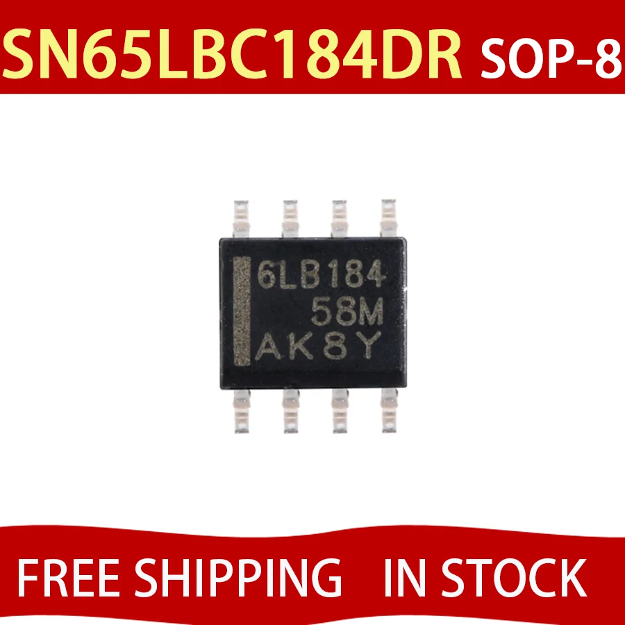 10Pcs SN65LBC184DR …