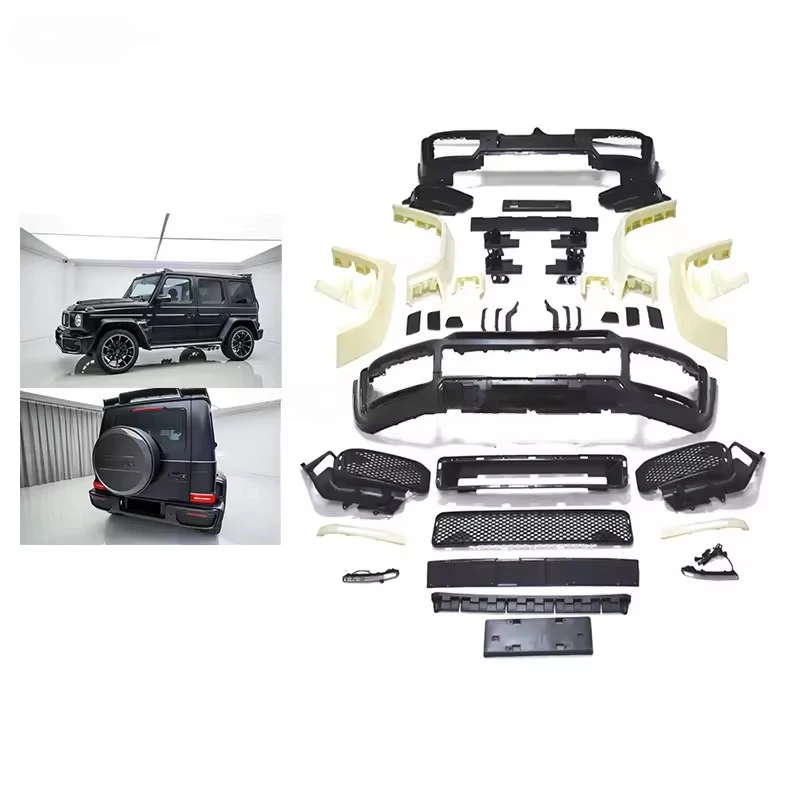 

Fits Mercedes G Class W464 W463a G63 G500, Latest Brabus B700 B800 Style Body Kit with Front Rear Bumper & Over Fender