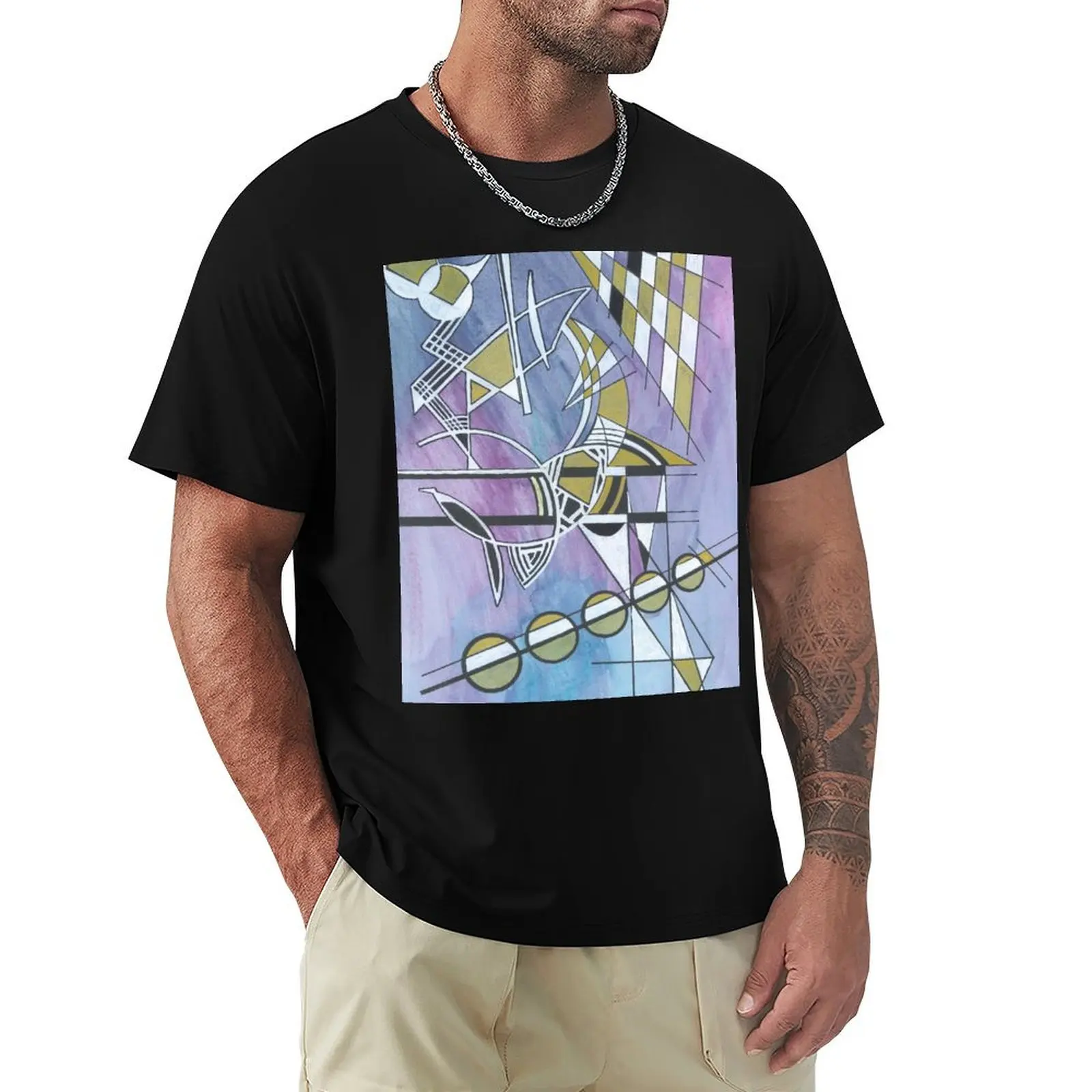 

Interconnected Occurrences T-Shirt Anti-Perspiration Workout Top