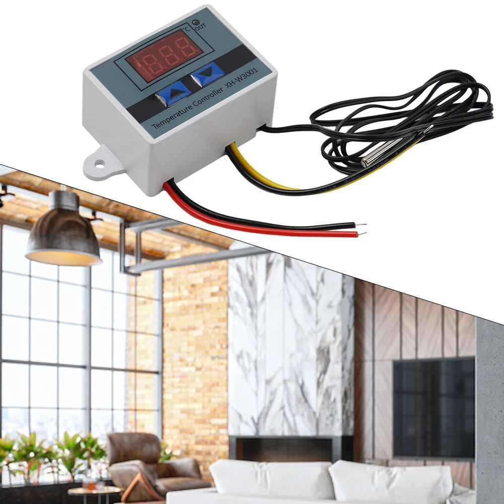 Heater Temperature Heating Thermostat Digital Solar Water Simple Operation Temperature Switch Home Improvement