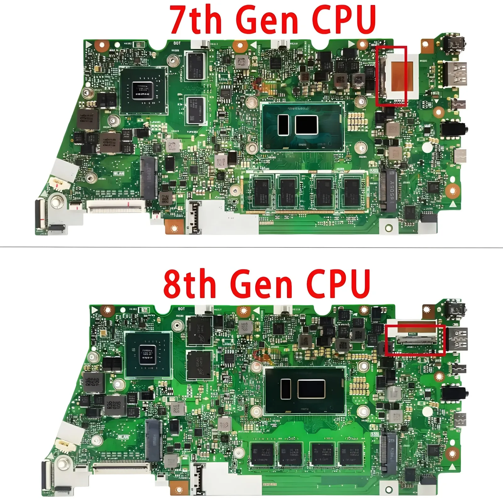 Imagem -02 - Mainboard Ux430 Ux430uq Rx430uq Bx430uq Rx430un Bx430un Ux430unr Ux430ua Placa-mãe do Portátil i3 i5 i7 8gb 16gb-ram Ux430un