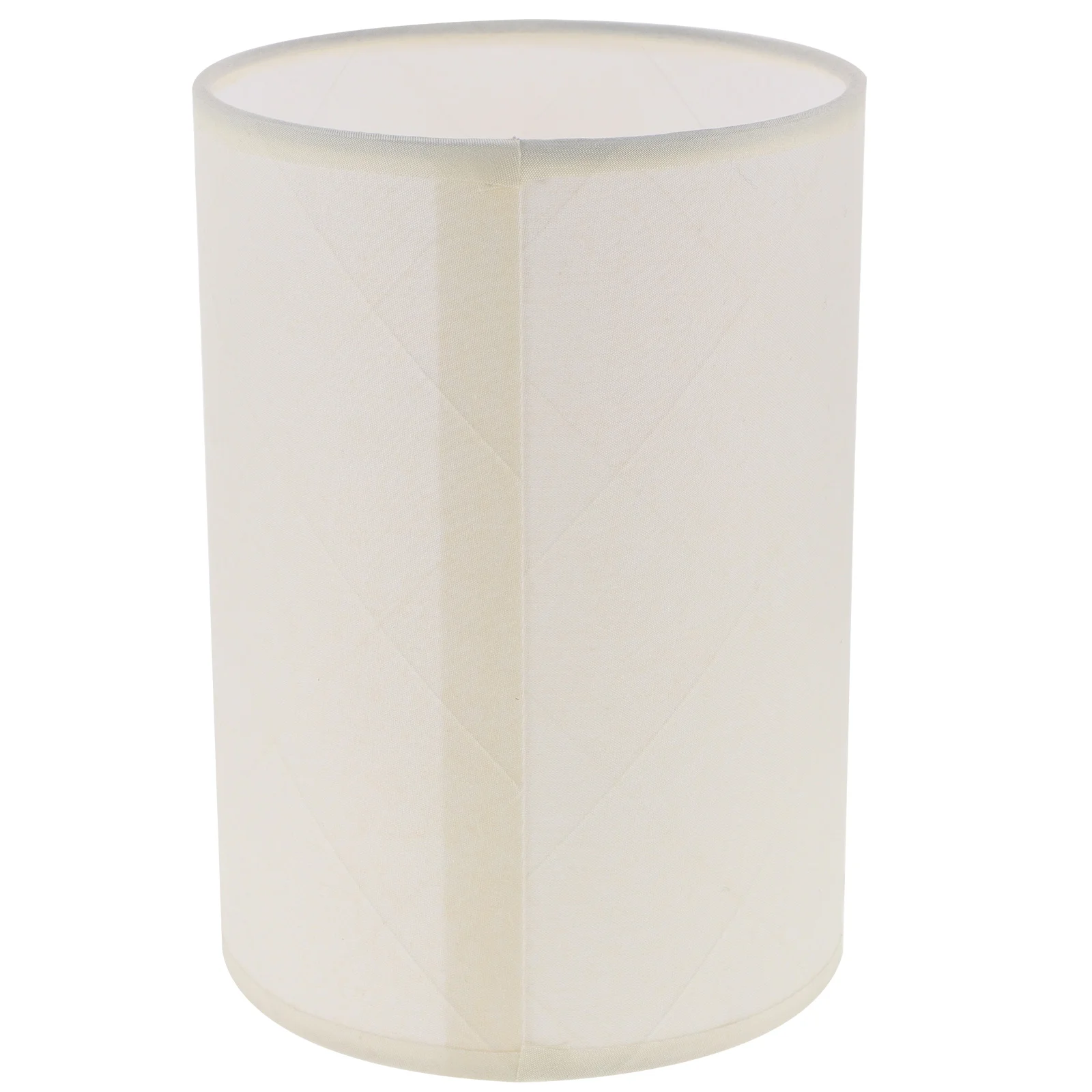 

Cylindrical Fabric Lampshade Shades for Table Light Covers Cylinder beside Metal