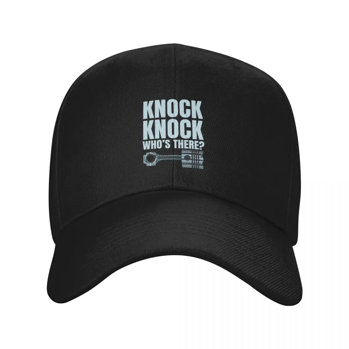 

Knock Knock Who's There Mechanic / Mechanics / Car Mechanic/ Auto Mechanic Baseball Cap Trucker Cap beach hat Caps Women Men's