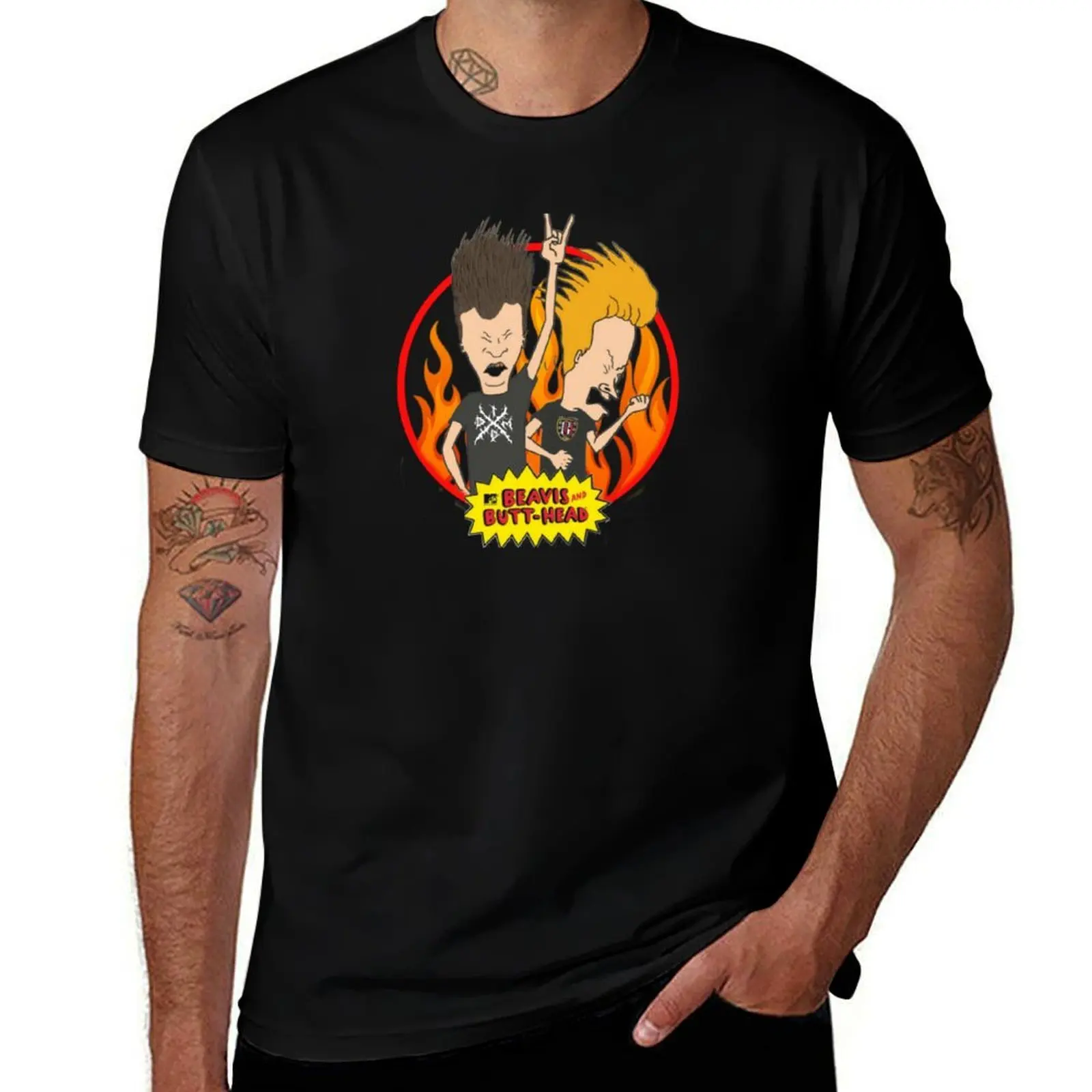 Beavis and butthead T-Shirt funny t shirts cotton cotton t shirt pack T-Shirt