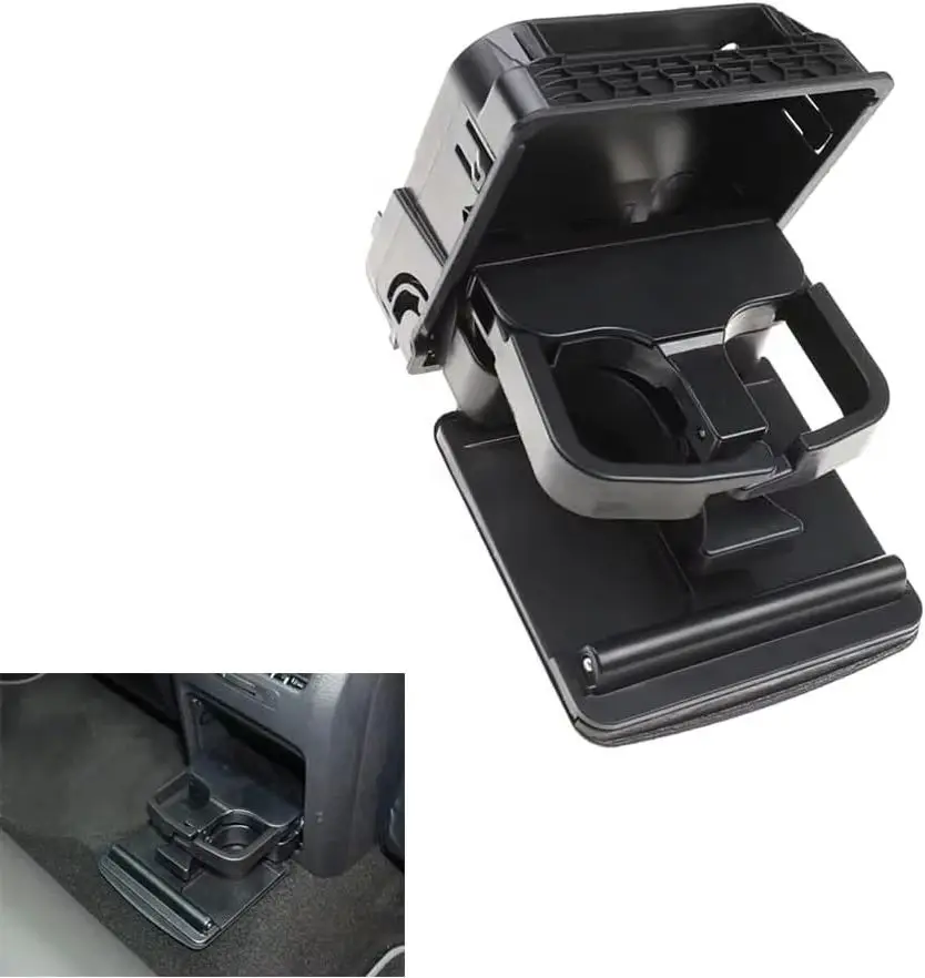 

Central Console Armrest Rear Cup Holder for VW Jetta A5 MK5 GLI Golf 5 6 GTI R32 Eos 1K0862532 1K0862532F - Interior Accessories