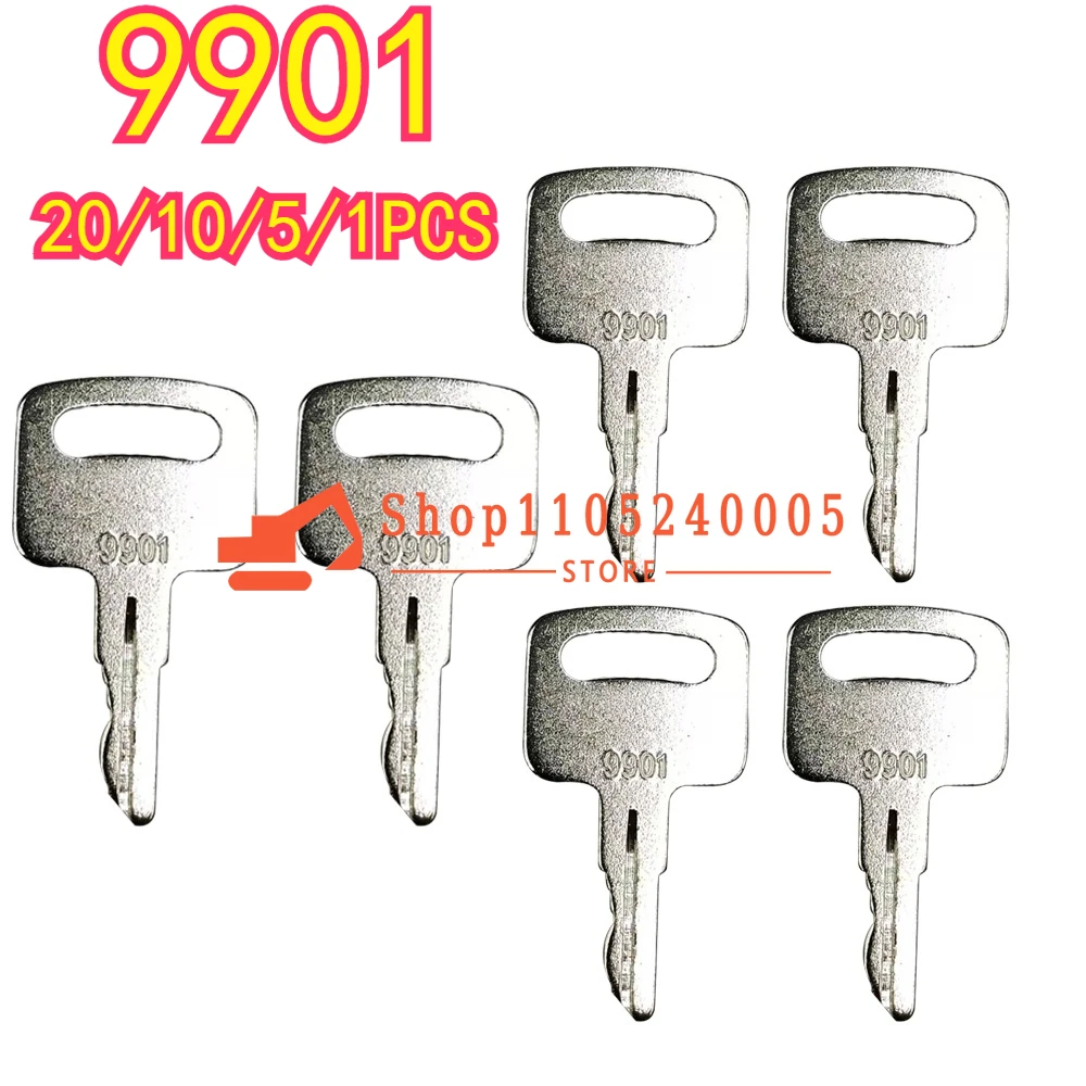 

20/10/5/1 шт. новые ключи зажигания 9901 2860030, совместимые с JLG Lift T350 2033E3 1932E3 1532E2 1932E2 10042 1532E2 1932E2