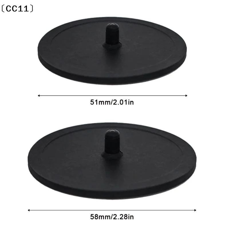 51/58mm Portafilter Backwashing Tool Silicone Blind Filter Backflush Disk Rubber Cleaning Disc Insert For Coffee Machine〔CC11〕