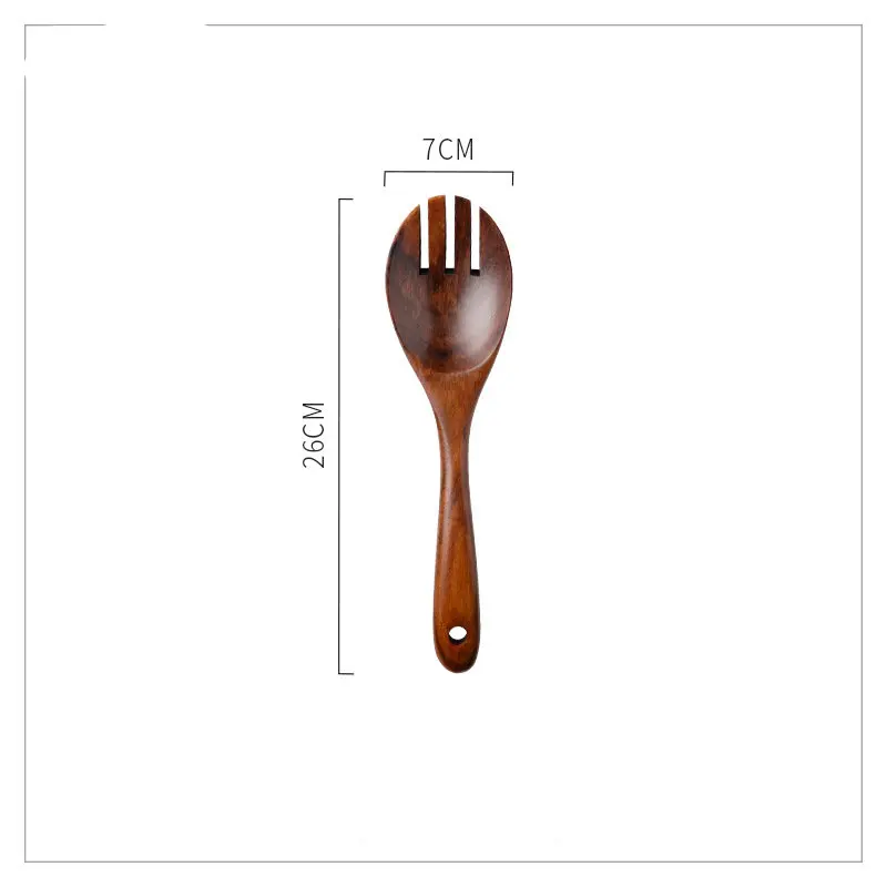Acacia Wooden Salad Bowls Large Serving Wood Salad Bowl Solid Hardwood Salad Mixing Bowl Spoon Forks  For Fruits Vegetables