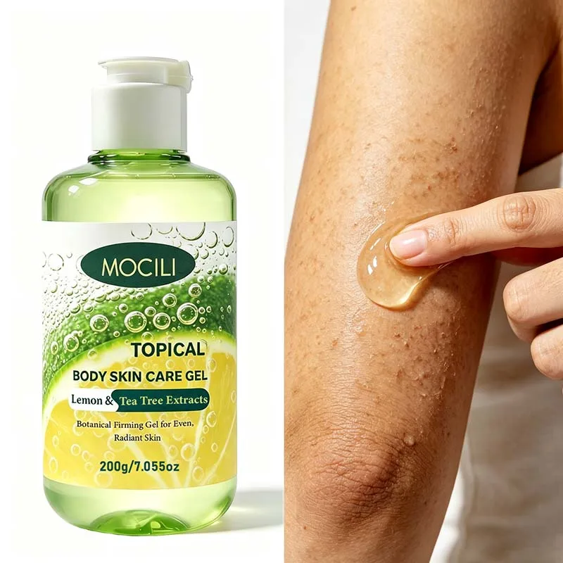 200g Daily Body Skincare Gel Enriched With Lemon Tea Tree Hydrating Formula For Smooth Moisturizer Looking Body Skin