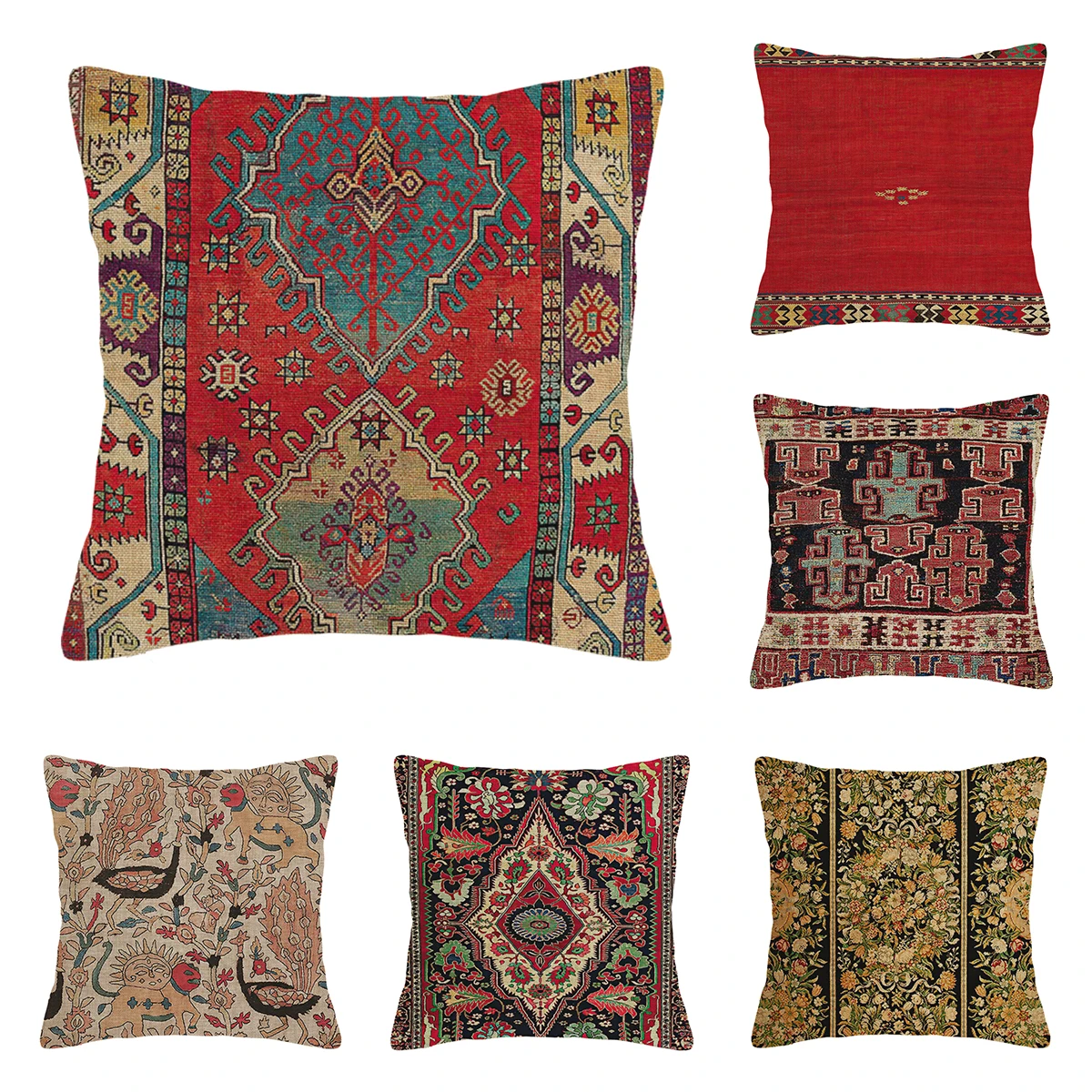 

Home living room modern decoration cushion decoration pillow cover 45*45 40x40cm 60x60cm 45x45cm Persian pattern 50x50cm boho