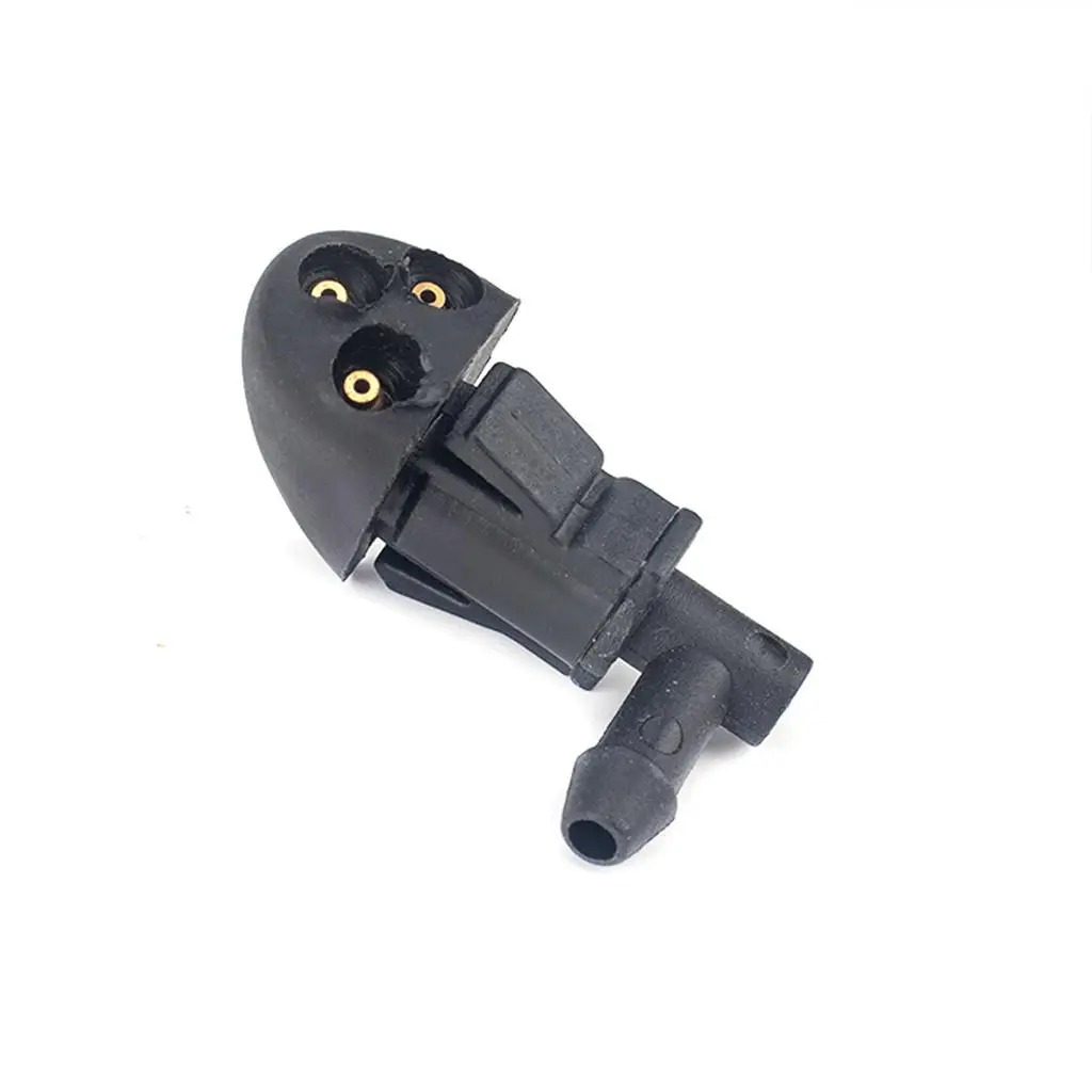 Car Windshield Wiper Spray Nozzle Black 2pcs Replacement for Chevrolet Cruze 2009-2014 Accessories