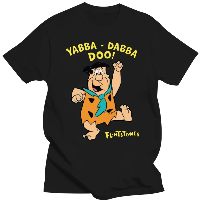 The Flinstones 'yabba Dabba Doo' T Shirt - New & Official! 2019 New Fashion T Shirt Men Cotton