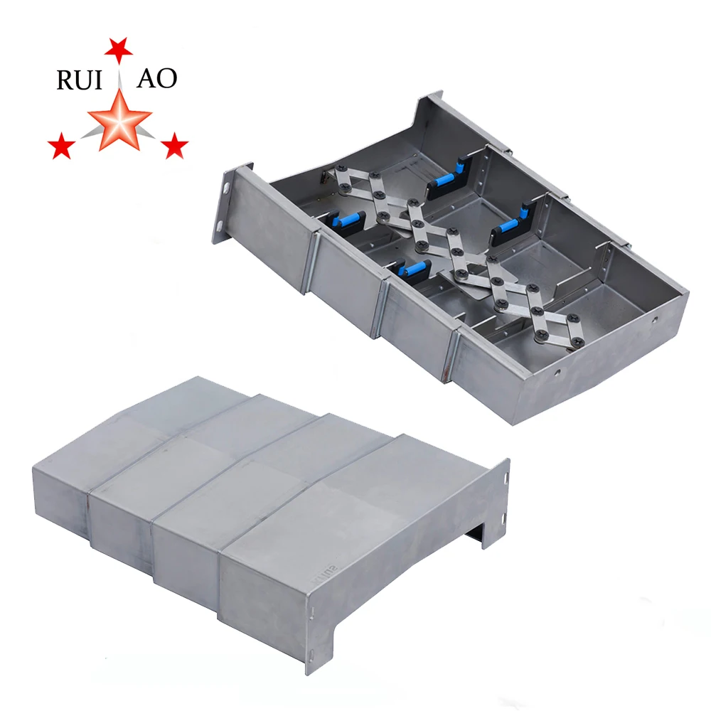 

Steel Plate Telescopic protection Bellows Cover for Machine Tool Guideway