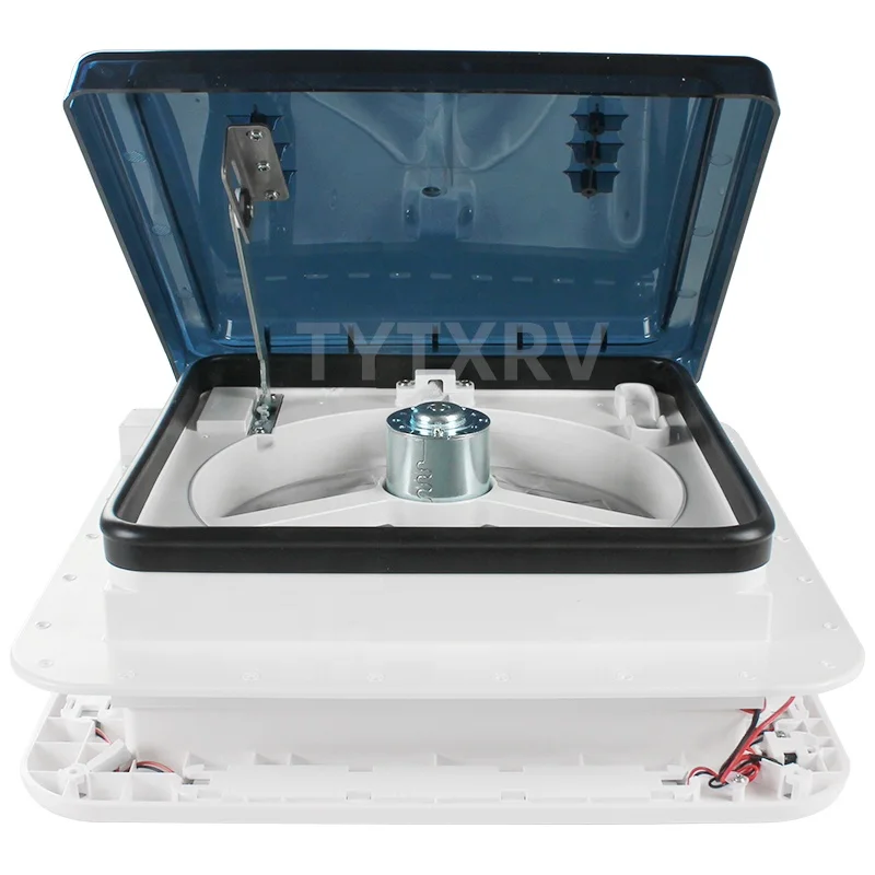 

TYTXRV OEM 11'' DC12V Manual Control LED Light Anti-UV RV Roof Fan Vent 3 Speeds Adjustable 280MM Caravan Motorhome Camper Roof