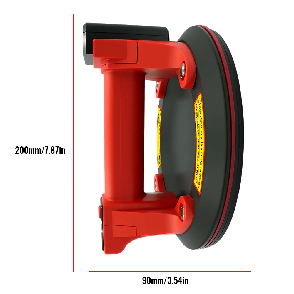 250KG thickened rubber electric suction cup with load-bearing capacity.Vacuum suction cup auxiliary tools,handling tools.EU Plug