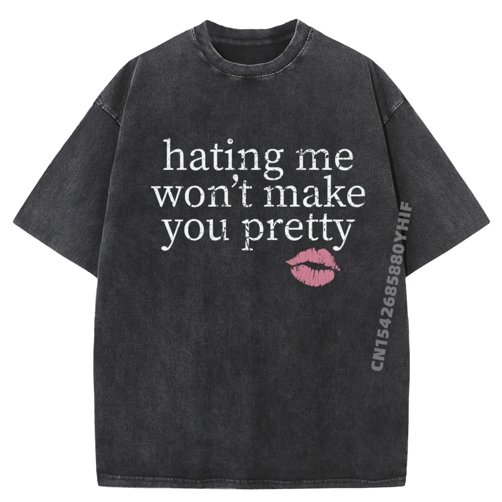 

Hating Me Won T Make Топы и футболки Мужская футболка с принтом в стиле хип-хоп Повседневные футболки с рисунком Мужская стираная одежда в стиле ретро