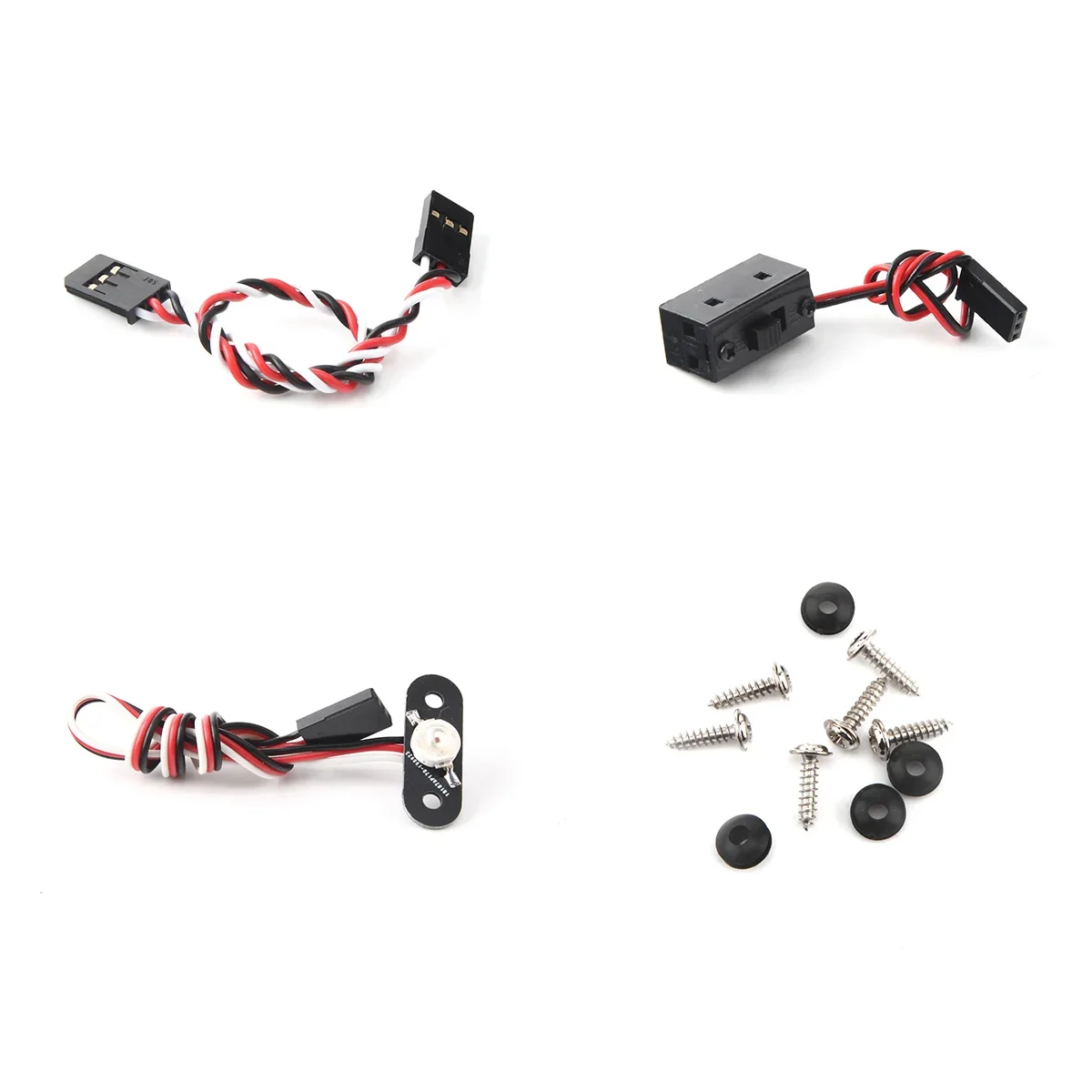 Mini power DP Pro 4.8-9.7V Servo Servo Section Board w/Wire & Electronic Switch For RC Model Plane