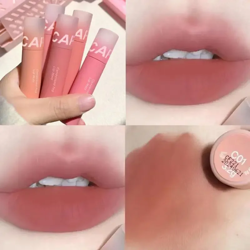 Fluwelen Matte Lipgloss Vloeibare Lipstick Waterdicht Langdurige Vrouwen Red Lip Tint Student Lip Glazuur Cosmetica Koreaanse Make