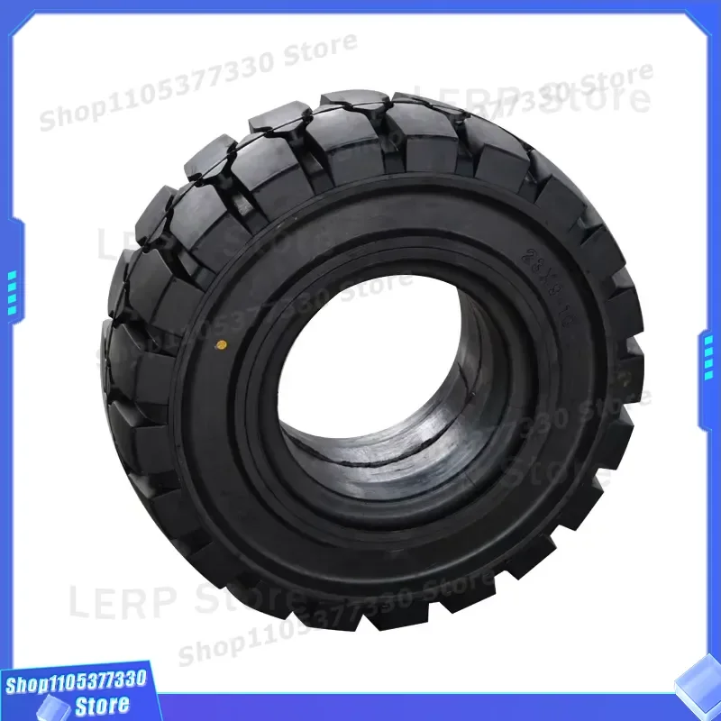 21x8-9 21x8x9 21 8 9 Non-marking Black Forklift Trucks Solid Rubber Tyre New Heavy TaFu Brand 6 Months Warranty