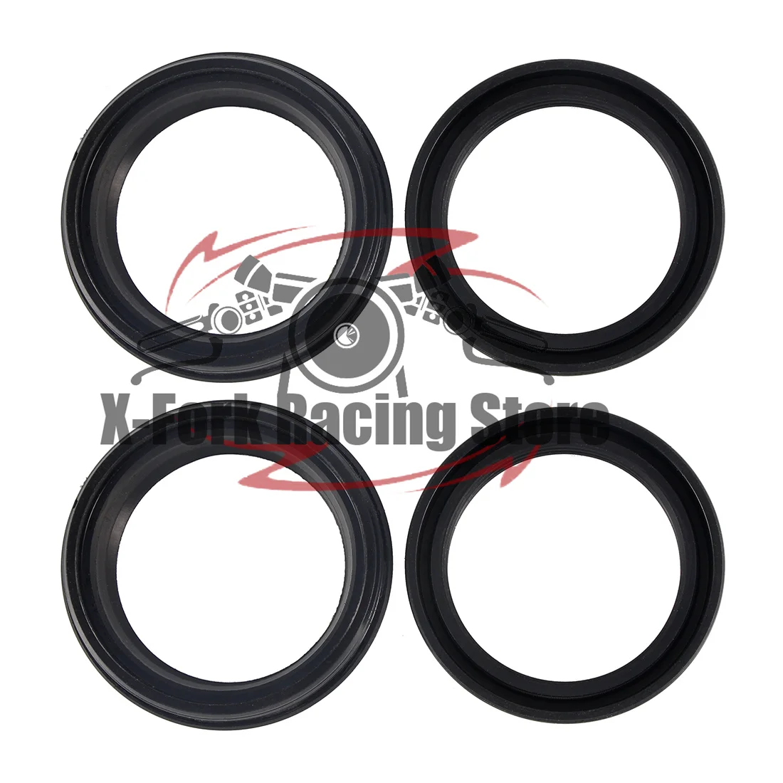 Fork Tube Oil Seals Dust Seals ASSY Kit For Triumph Street Triple 675R 2007-2017 Daytona 675 2009-2012 41X53X8X10.5mm