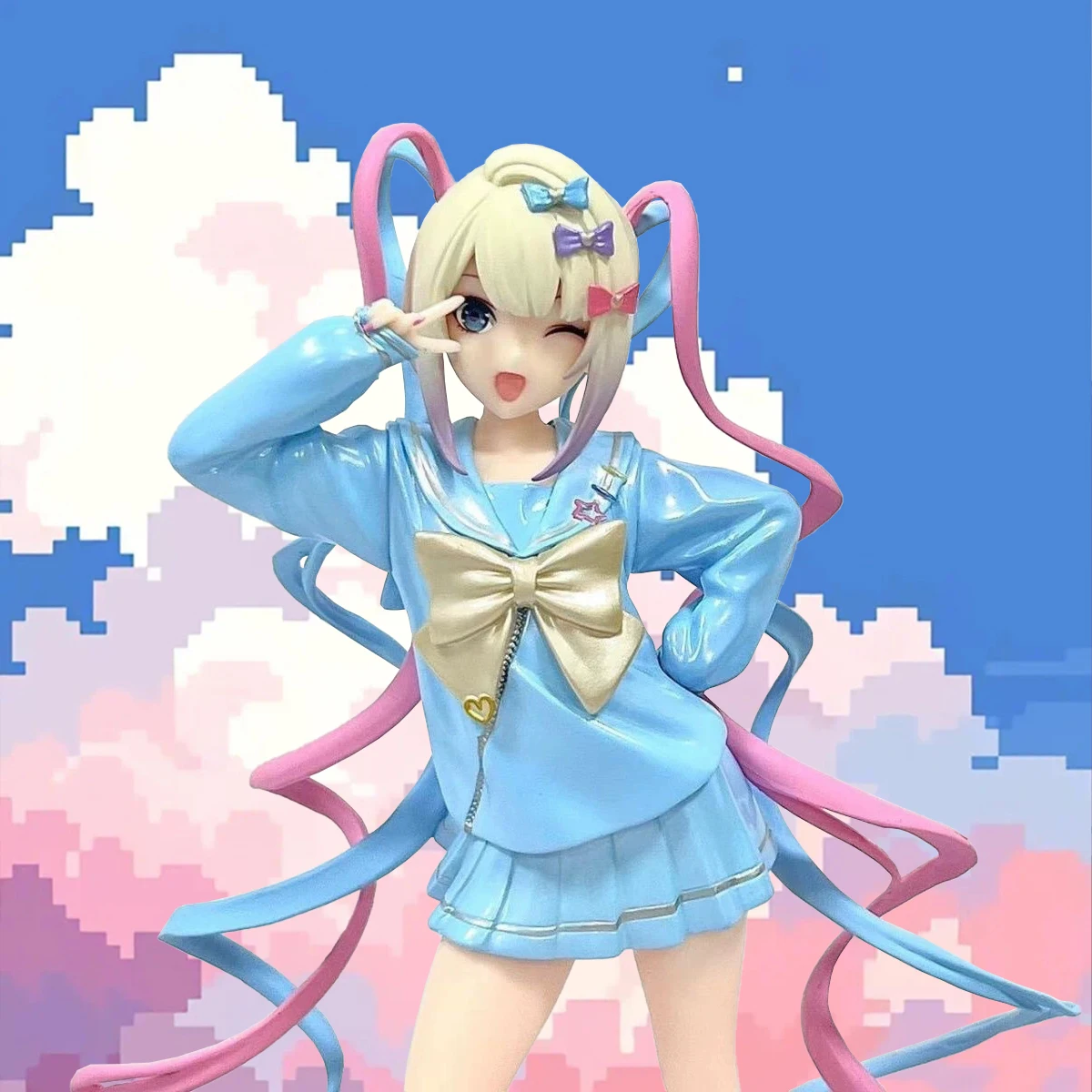 アニメフィギュア 20 センチメートルニーディーガールオーバーロードポップアップパレード KAngel アクションフィギュア仮想アップローダー PVC コレクションモデル装飾品おもちゃ