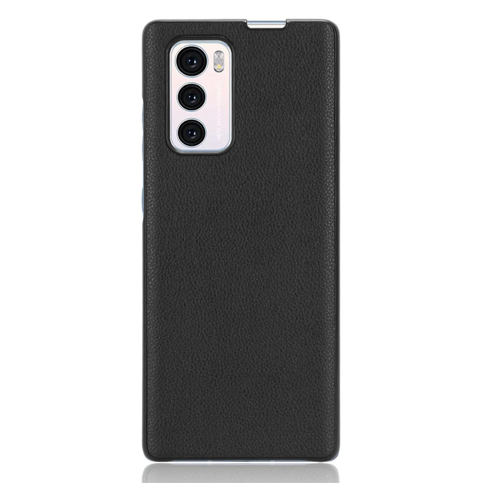 For LG Wing 5G 2020 Case Pattern Litchi Skin PU Leather and PC Book Cover For LG Wing LGWing 5G 2020 5G Phone Case 6.8 inch
