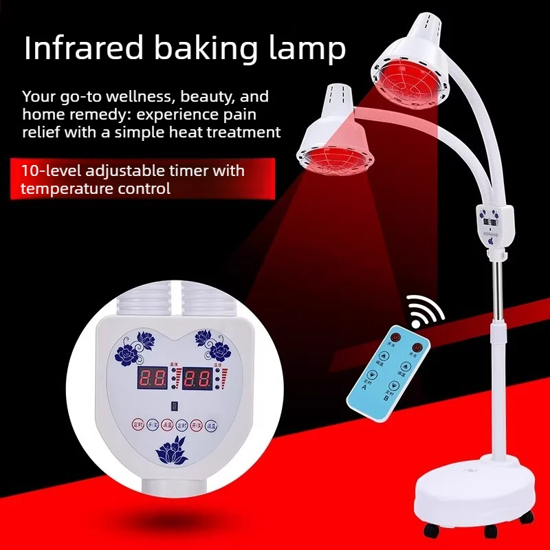 

Лампа для красоты с одинарным/двойным кронштейном, бытовая нагревательная лампа, инфракрасная лампа для салонов, электрическая лампа для прогревания, аксессуары для красного света