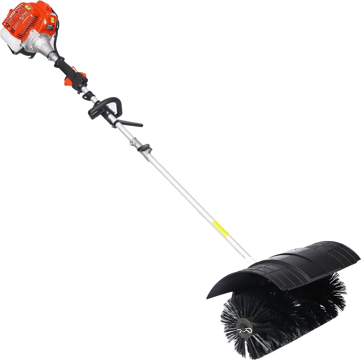 Gas Power Snow Sweeper Broom Handheld,Outdoor Clean Tool,1700W Walk Behind Snow-Broom,Fit For Cleaning