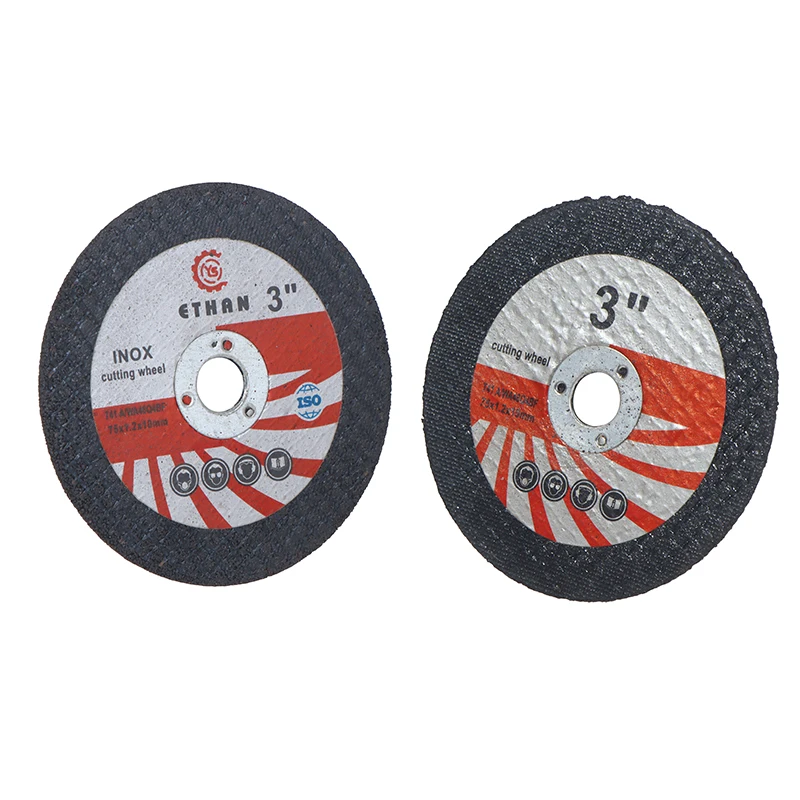 Angle Grinder Polimento Disco De Corte Elétrico Folha De Corte Mini Disco De Corte Circular Resina Rebolo, 75mm, 1 5Pcs