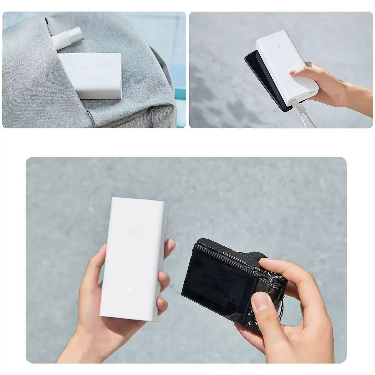 Imagem -03 - Xiaomi-banco de Potência Portátil Bateria Externa mi Powerbank Usb tipo c 18w Carregamento Rápido 30000mah Pb3018zm 3