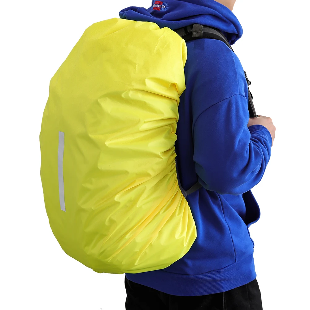 Waterdichte rugzakregenhoes Rugzakhoes Ultralichte regendichte rugzakhoes Reflecterend voor wandelen Kamperen Klimmen