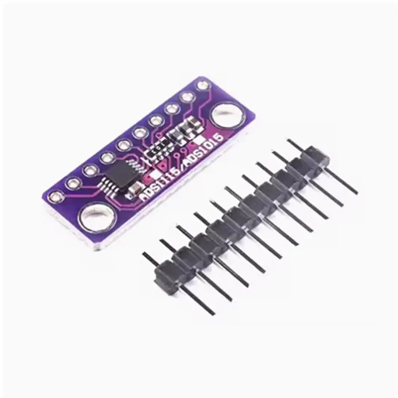 Module de carte de développement ADC haute précision, ADS1115, ADS1015, 4 canaux, 16 bits, 2 pièces
