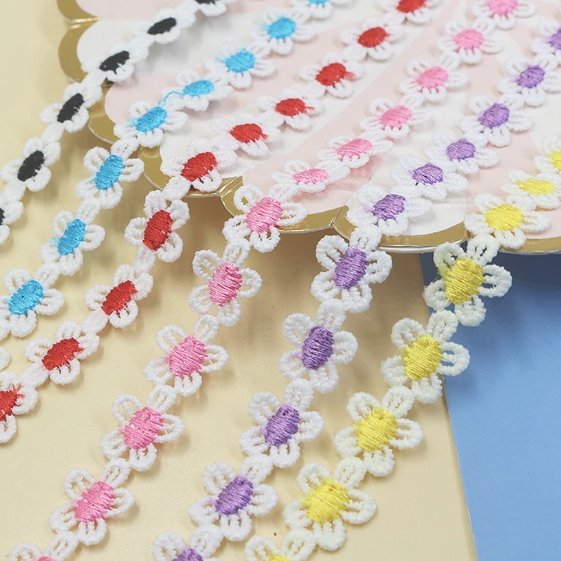 

15yard/1.3cmMulticolored Daisy Lace Children'S ClothingDIYShoes Hats Clothing Accessories And Decorations