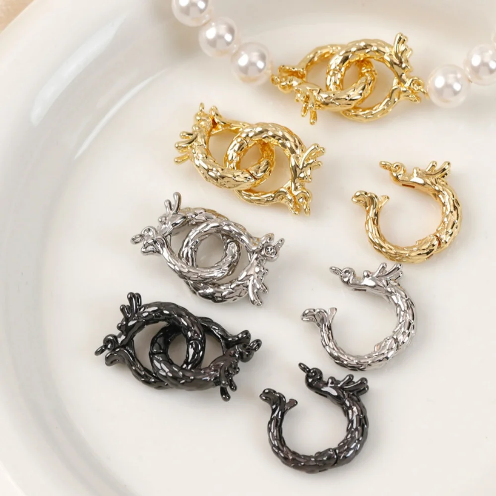 

1 Piece DIY Jewelry Making 18K Gold-plated Faucet Pearl Link Buckle Handmade Necklace Bracelet Accessories Consumables Wholesale