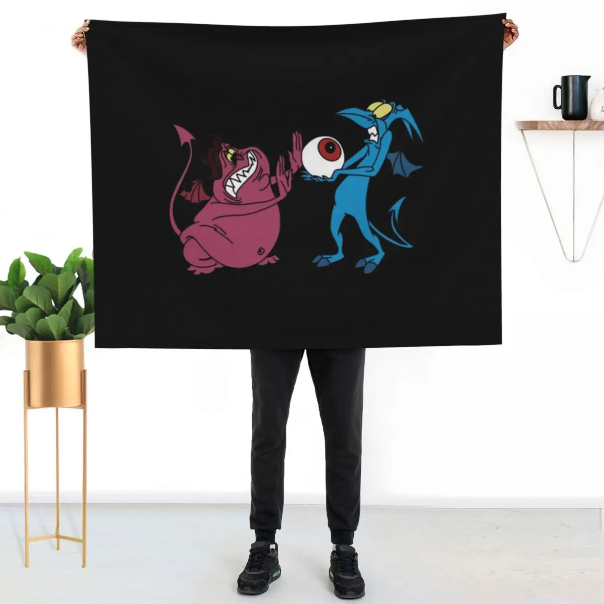 Hercules Pain and Panic Classic . Throw Blanket Multi Use Warm Blanket for Living Room Bedroom