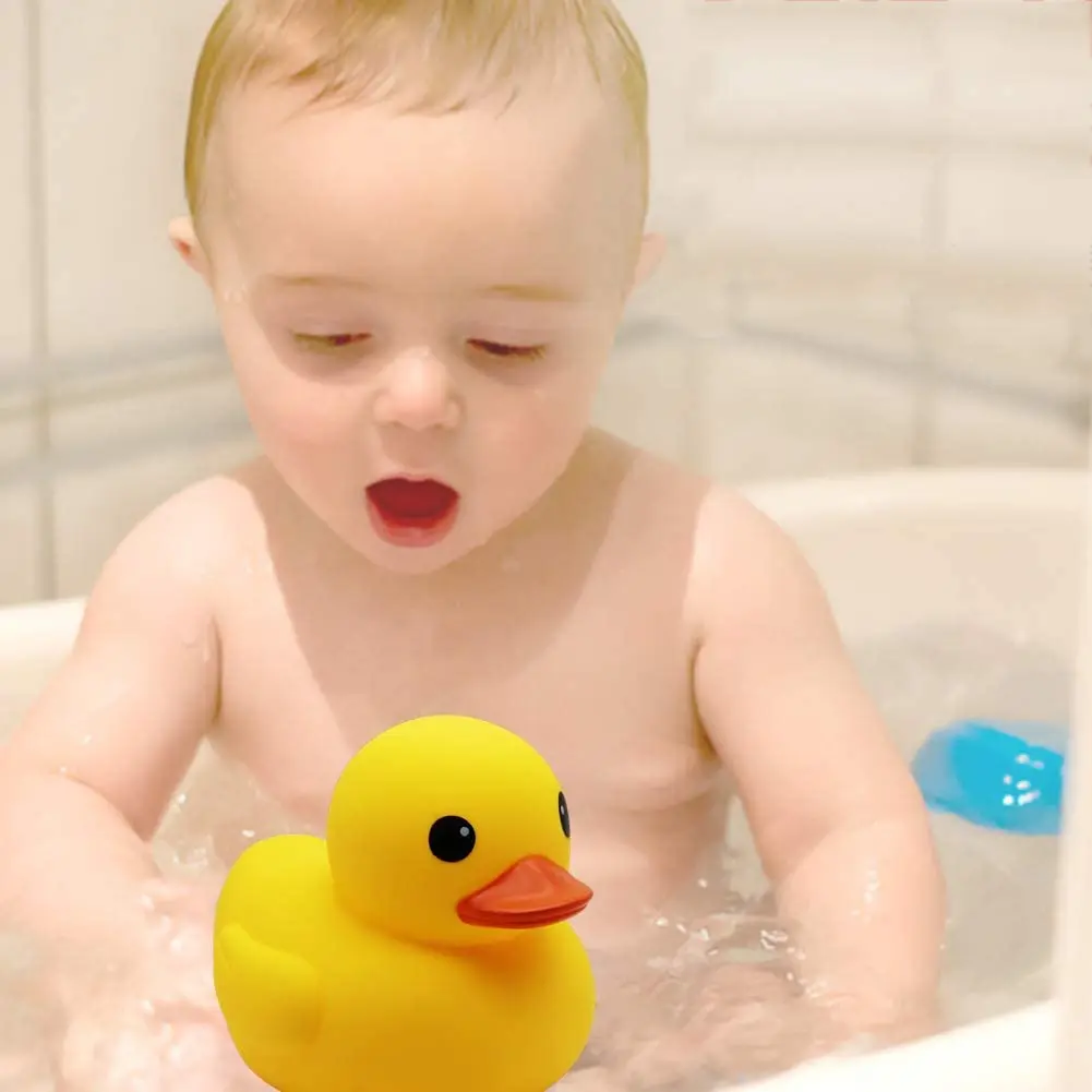 Yellow Rubber Ducks, 10/20/25/30pcs Preschool Bath Toys Bathtub Floating Squeaky Duckies Gift for Baby Shower Infants Kids