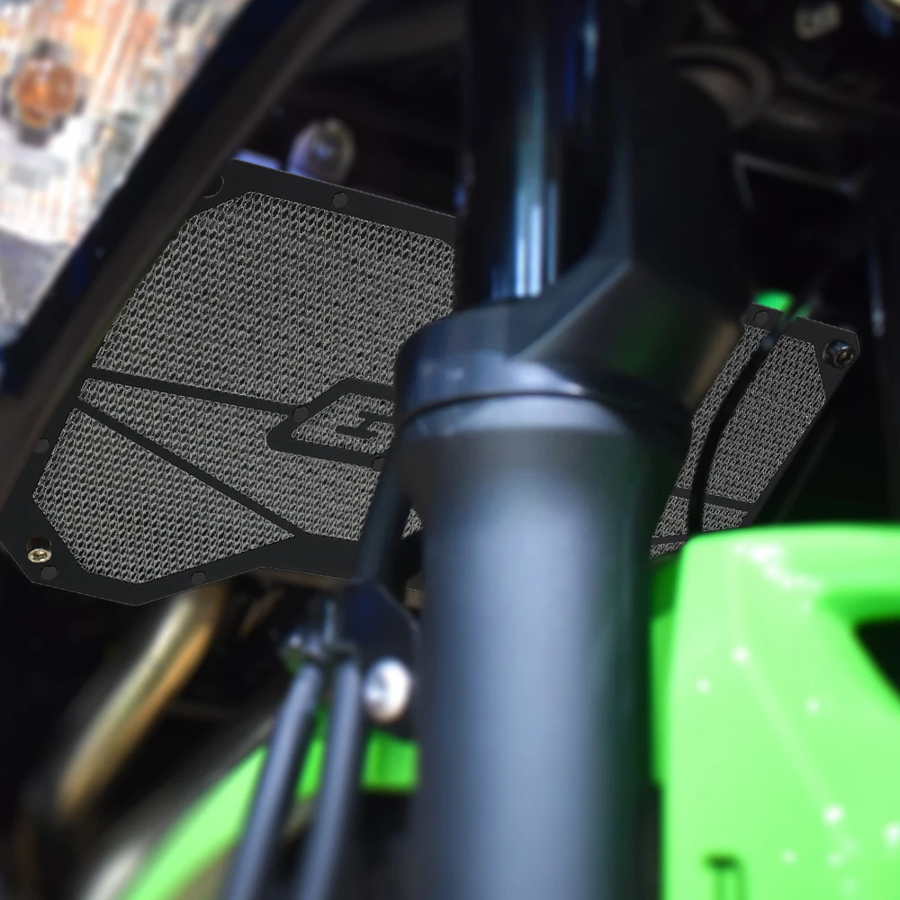 Ninja 650 Motorcycle Accessories Radiator Guard Protection Grille Cover For Kawasaki Ninja650 2017 2018 2019 2020 2021-2024 2023